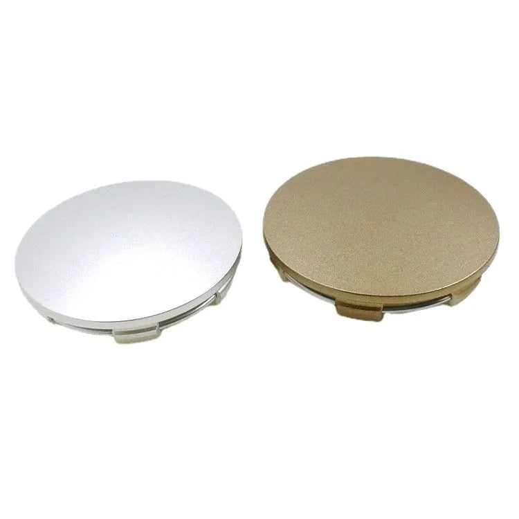 65mm ABS plastic car hub centre cover in antique copper finish with steel ring