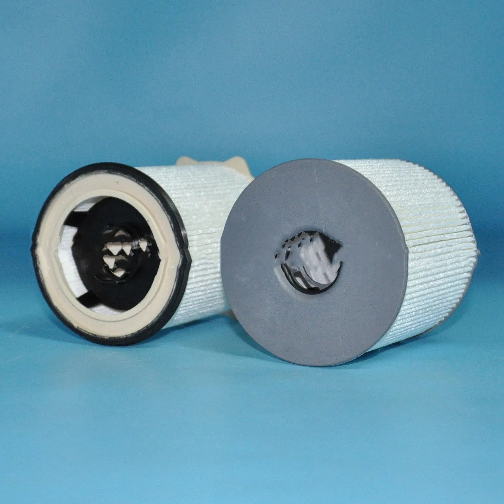 RAM diesel truck fuel filter kit with white housing, filter element and sealing components