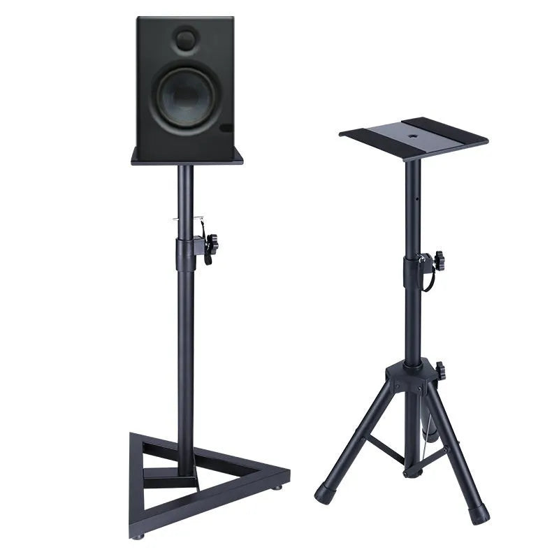 Triangular three-dimensional speaker floor stand for KTV and home listening bookshelf boxes