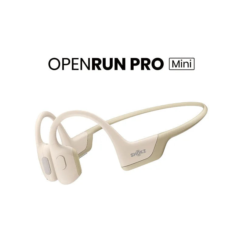 Knight Black bone conduction wireless Bluetooth earphones with neck-hanging titanium alloy frame.