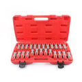 25-piece car terminal removal tool set in case measuring 445x240x65 mm for circuit pull out and wire harness disassembly
