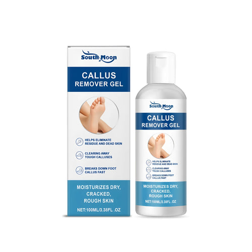 100g tube of callus remover gel for foot care with natural coconut oil and tea tree oil