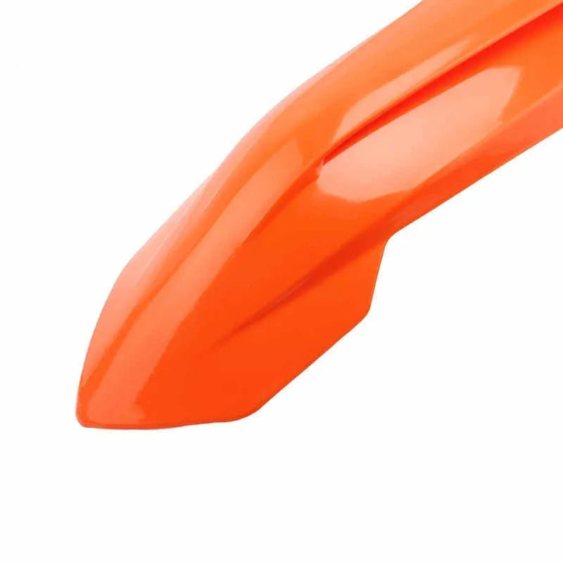 FG102 orange motorcycle front fender mudguard for 125cc-500cc off-road enduro bikes