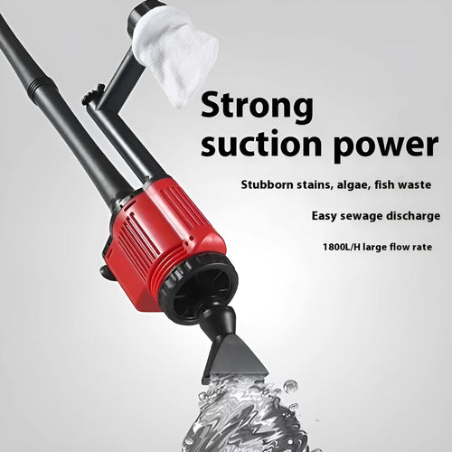 N28 automatic fish tank cleaning machine with sand suction device