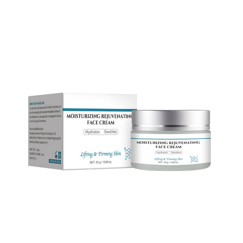 Anti-ageing cream 30g container with FP-F024 body care appliance labelling
