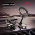 All-metal magnetic car phone mount with foldable design in Qian Colour, showing dashboard mounting bracket