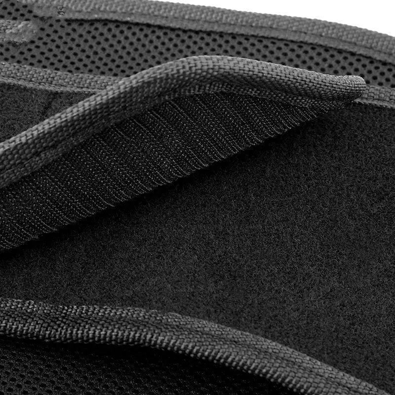 MDL1028 motorcycle riding waist support waistband in black or red colour with size options