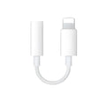 White Lightning to 3.5mm audio adapter cable for iPhone compatibility