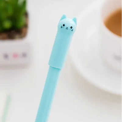 Pendulum cat gel pen with 0.5mm tip in multiple colour options for office writing