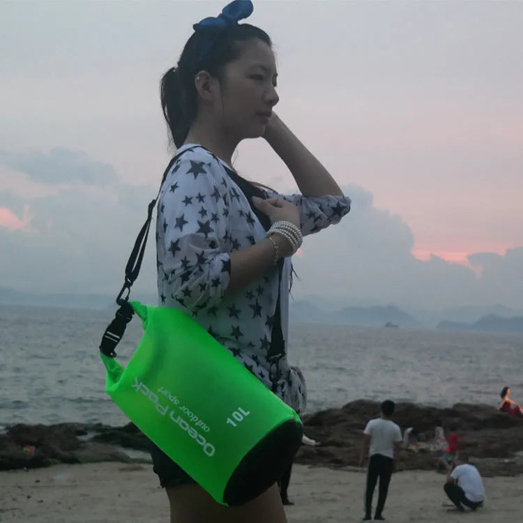 Spot beach bag anti water bucket bag PVC waterproofing bag in bucket shape with waterproof fabric