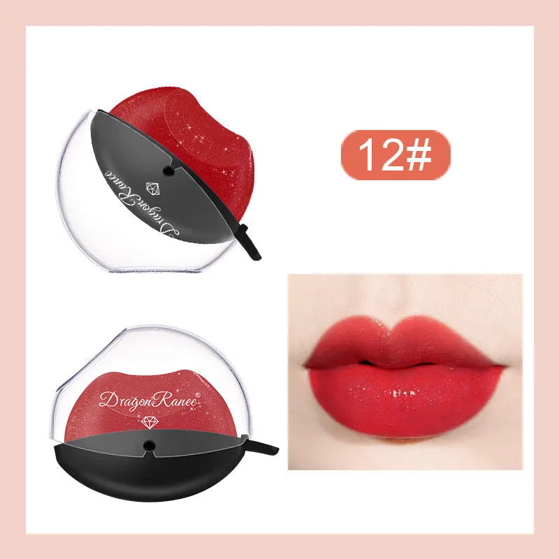 Lazy Lips Pearlescent Glitter Lipstick 9.8g in shade DR01 with pearlescent finish and water-shine effect