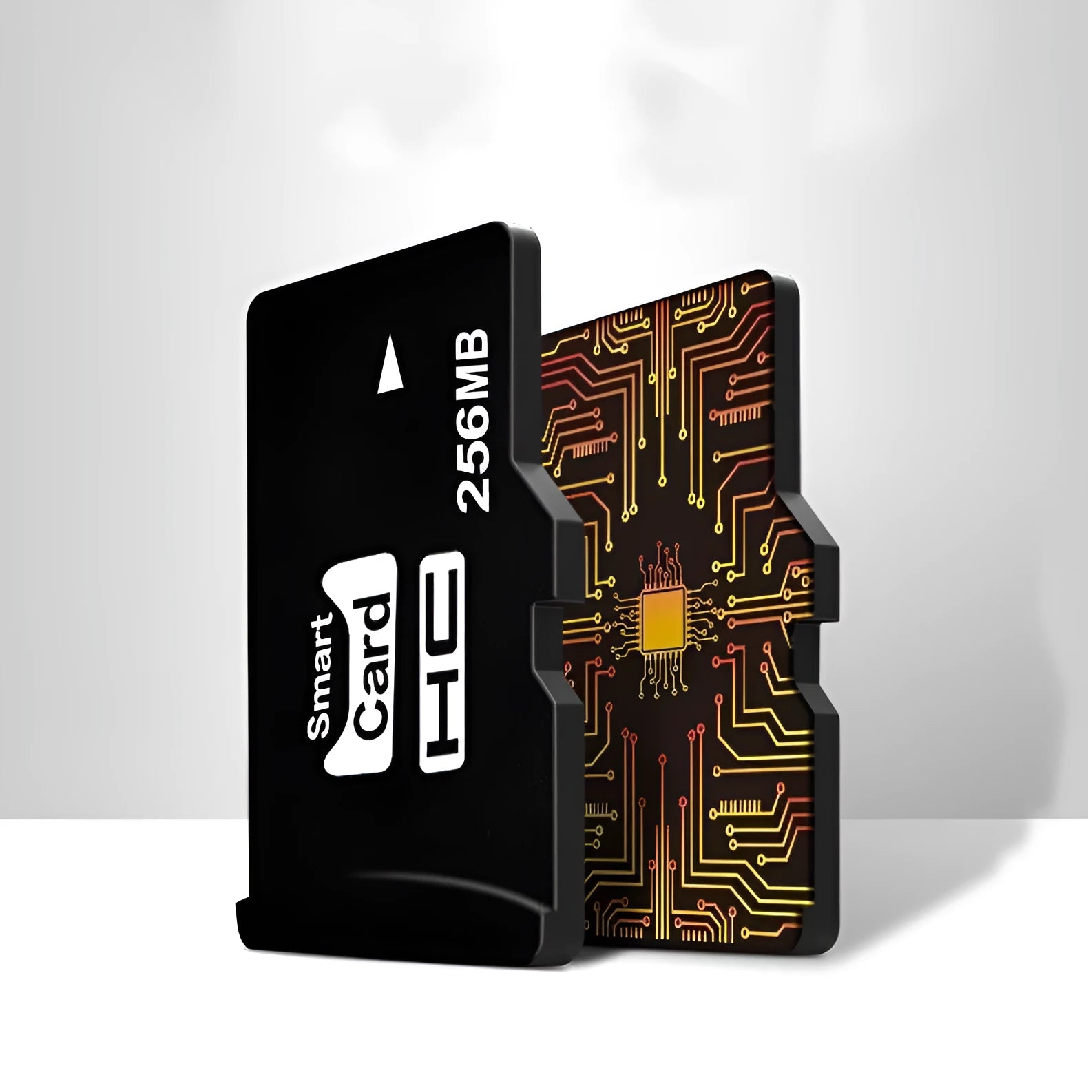256MB TF memory card with compact 11x15x1mm dimensions for digital devices