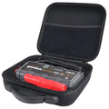 Black shockproof EVA carrying case for NOCO Genius Boost GB70 jump starter with handle and double zipper