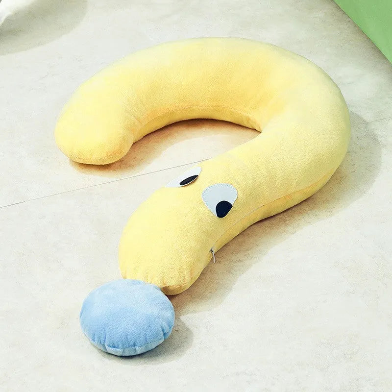 Blue rectangular pet sleeping pillow for cats and dogs on a floor, measuring 62cm by 39cm.
