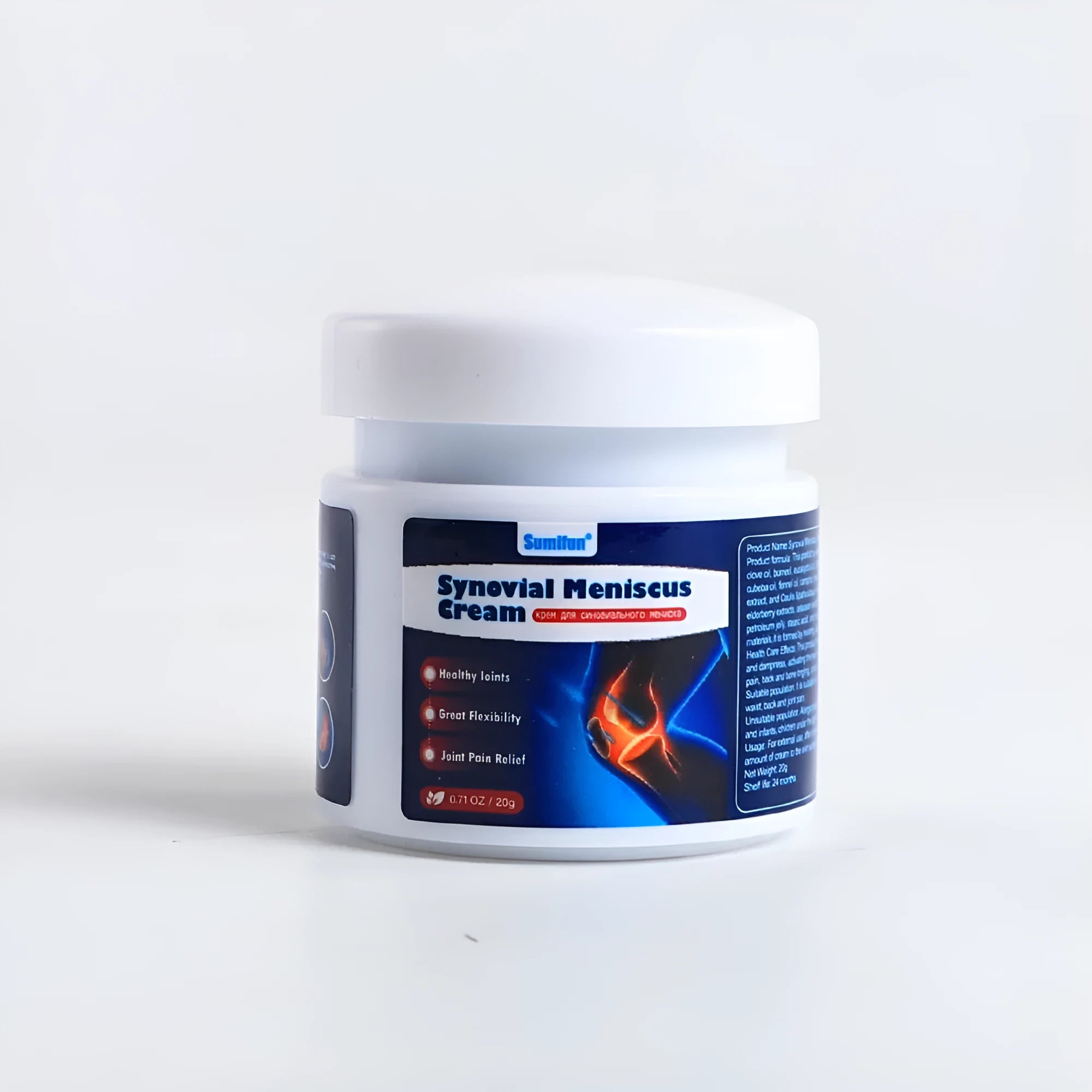 Menisci Care Fever Joint Membrana Synovialis Cream 20g tube for joint membrane care