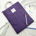 Winner large capacity A4 file package in multiple colours with zipper closure and nylon waterproof exterior