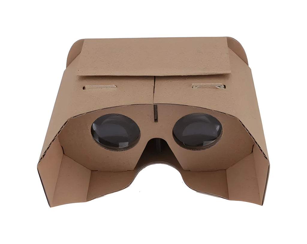 Paper carton virtual reality glasses for smartphones with 3.5 to 6 inch screens