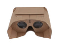 Paper carton virtual reality glasses for smartphones with 3.5 to 6 inch screens