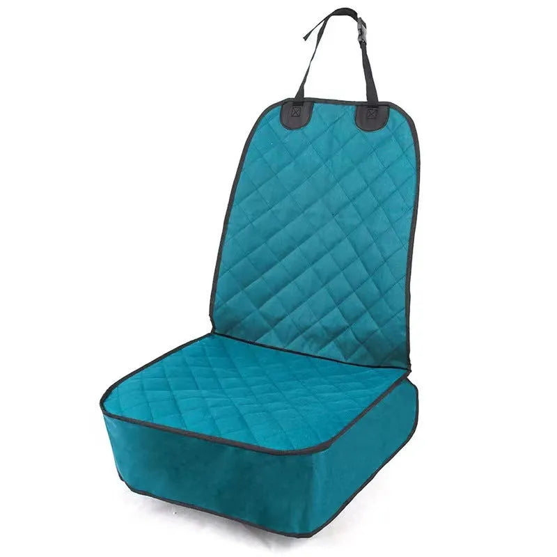 Oxford cloth pet car cushion in co-pilot seat, waterproof dog bed in black colour