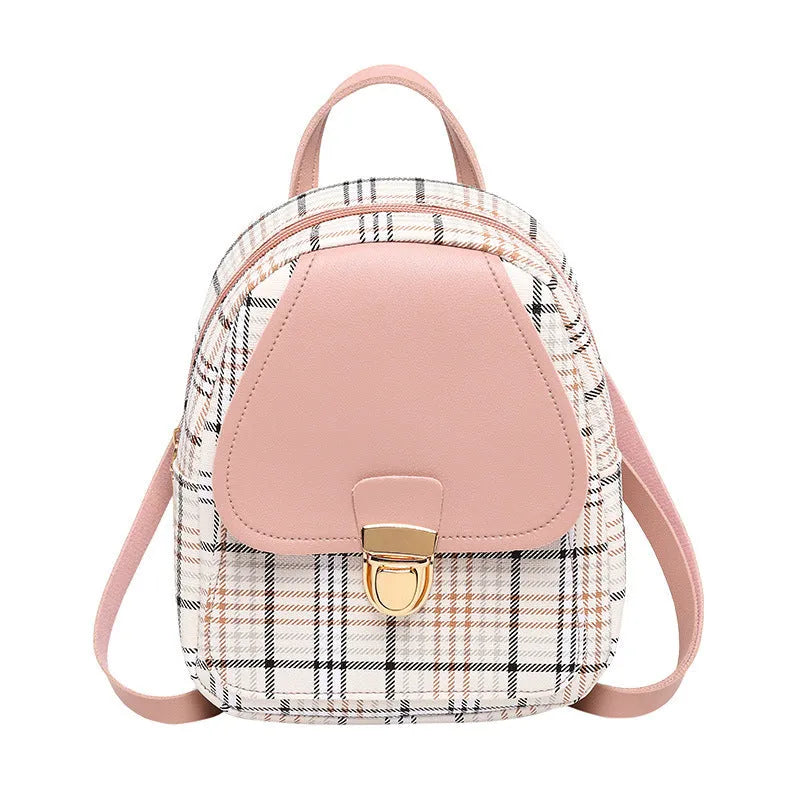 A diagonal one shoulder phone bag in synthetic PU leather, shown in a colour selection.