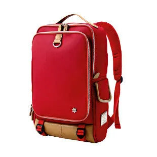 Modern men's large capacity Oxford cloth backpack in army green colour, dimensions 30x16x46cm.