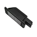 Pair of 6340F0 car license plate lamps, each 20x20x10cm, for vehicle number plate illumination