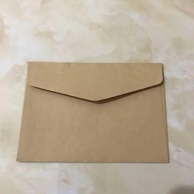Mini coloured envelopes in assorted colours showing 11.5cm by 8cm dimensions and western-style flap