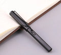 Black and blue fountain pens with frosted ink bag section and choice of 0.38mm or 0.5mm nib.
