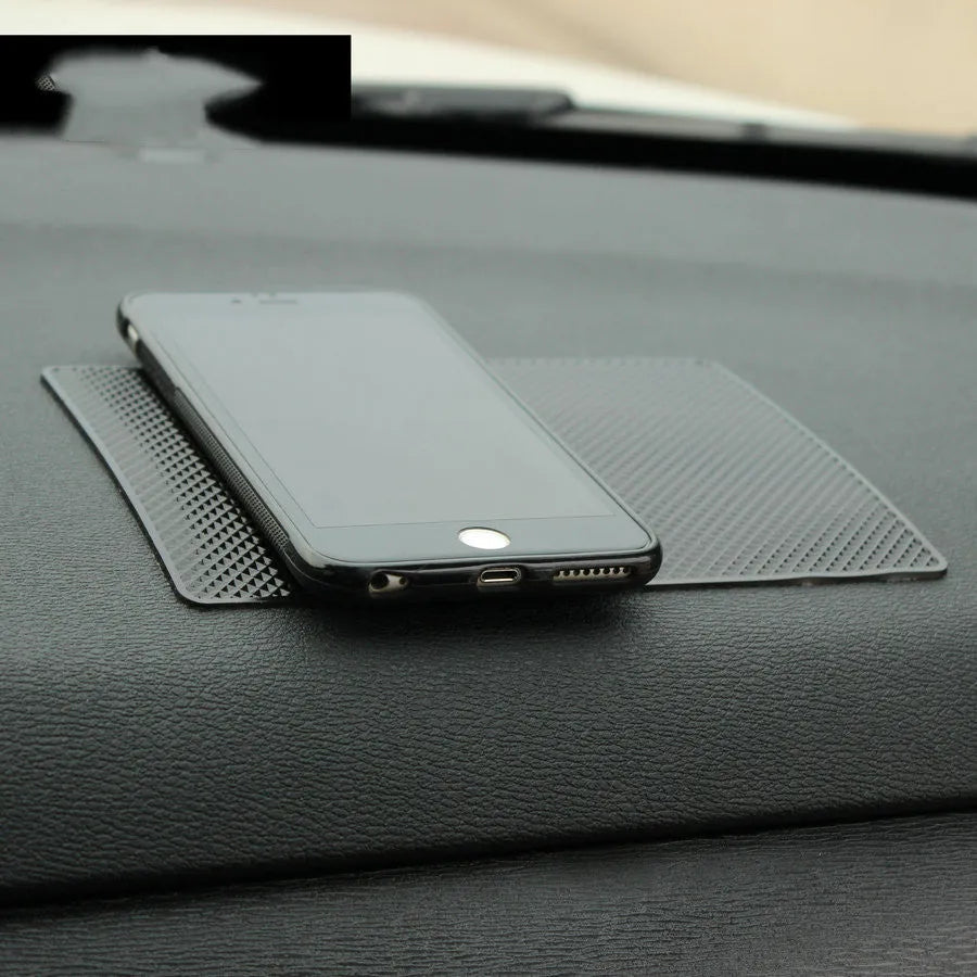 Latex mesh non-slip car mat 18x13cm in Dermatoglyph colour for dashboard use