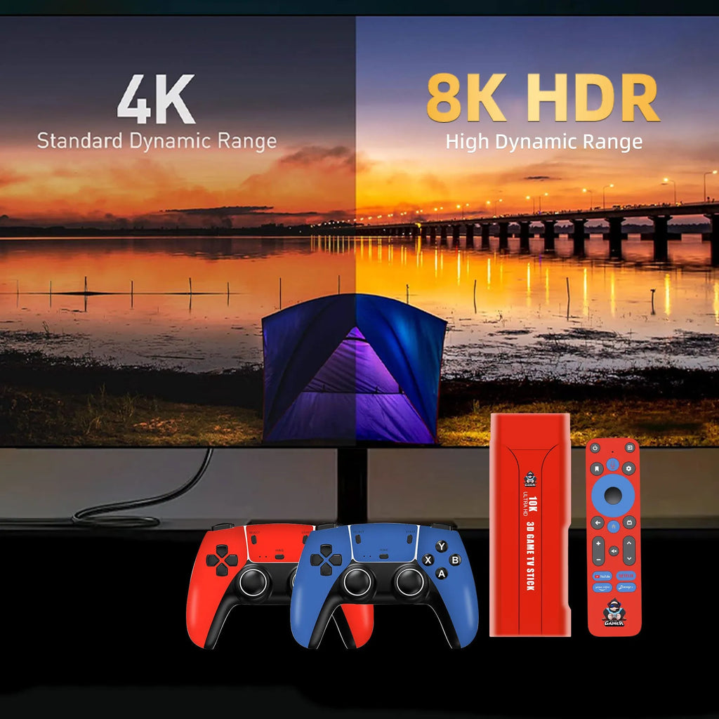 Wireless G1 dual system arcade home game console with retro ABS design and HDMI output