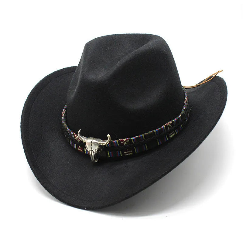A Western cowboy hat with a bell crown on a neutral background, shown in an Army Green colour.