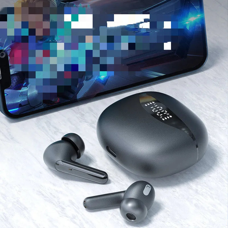 Jerry chip wireless Bluetooth TWS noise reduction earbuds creative design black white colour box