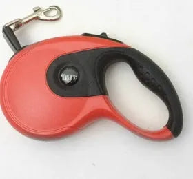 5 metre retractable dog leash with ABS housing and metal lock in blue