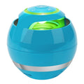 Wireless Bluetooth speaker in black with button controls and plastic shell