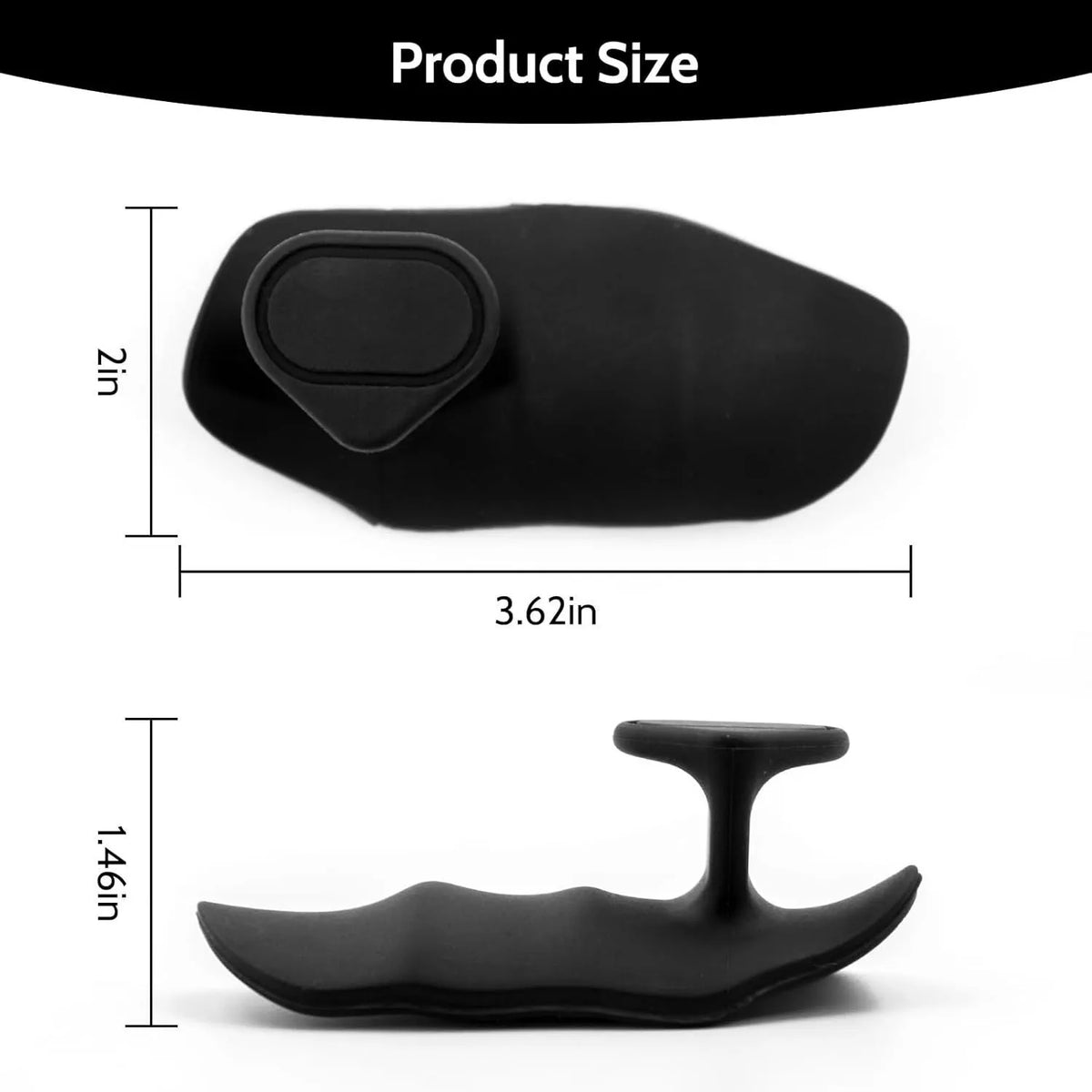 Anti-slip grip strengthener for dumbbell lifting, breathable finger trainer in gray and black