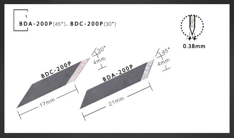 NT Cutter replacement blades pack, 40 pieces, for iC-1500P and D-series precision cutters.