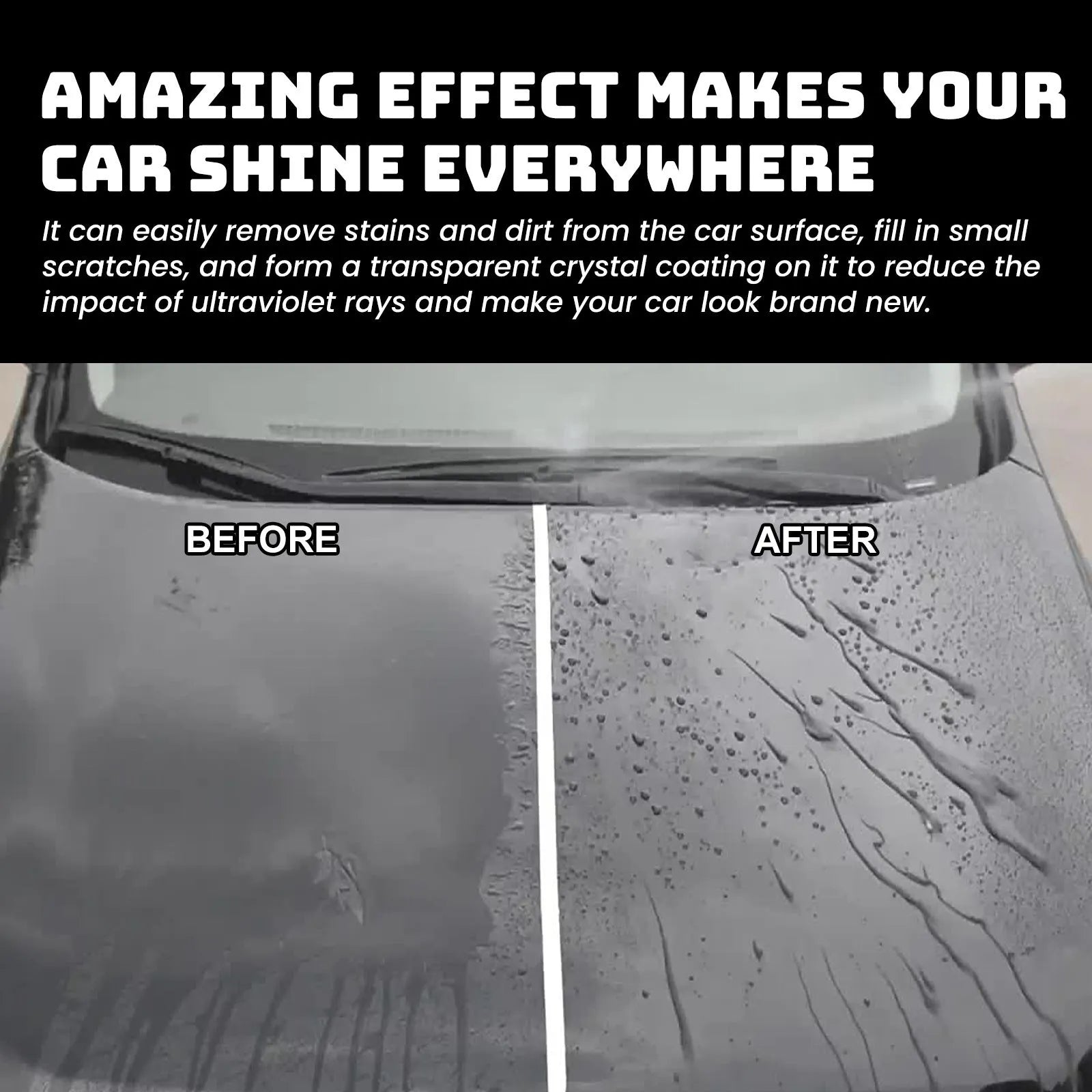 Car coating wax kit showing square wax block and applicator sponge for paint protection