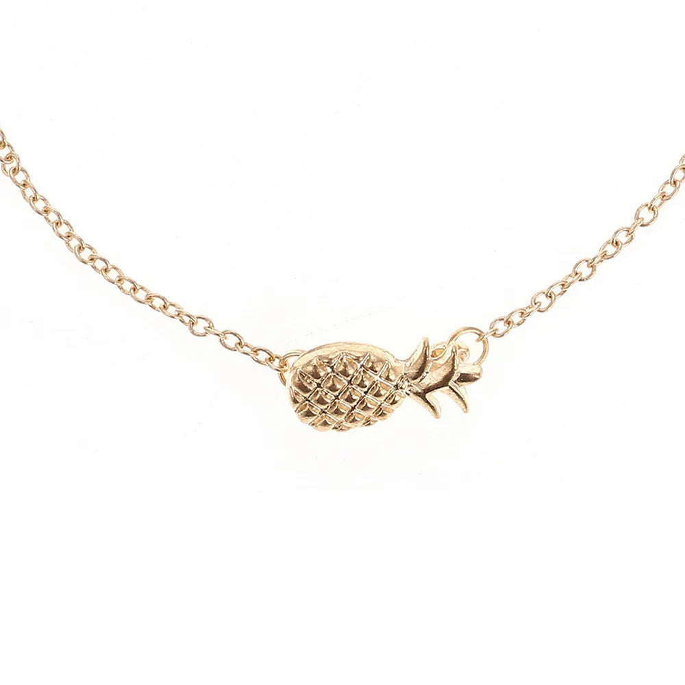 Women's gold and silver alloy pineapple bracelet from the XINGX jewellery series.