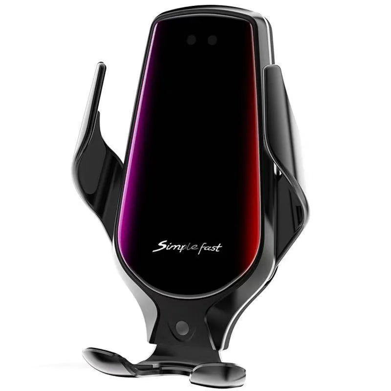 Magic Clip R3 car phone holder in black, gold, or silver with Type-C charging port
