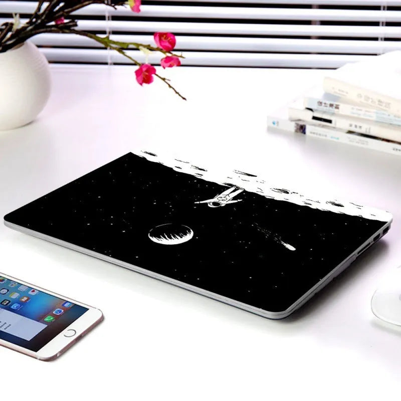 Cartoon space series hard plastic laptop case for Apple MacBook 13 inch with colourful design