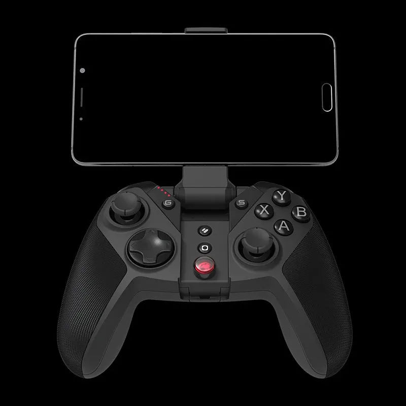 Black Gaishi chicken game console controller with Type-C cable.