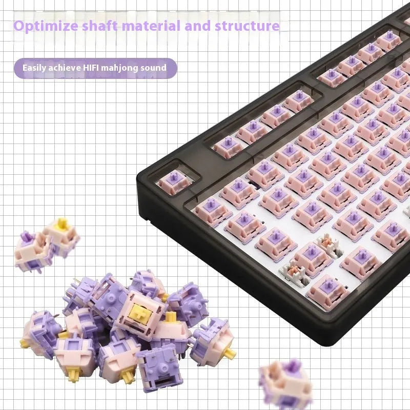 MMD Princess linear mechanical keyboard switch with 20.4mm spring for custom keyboard builds