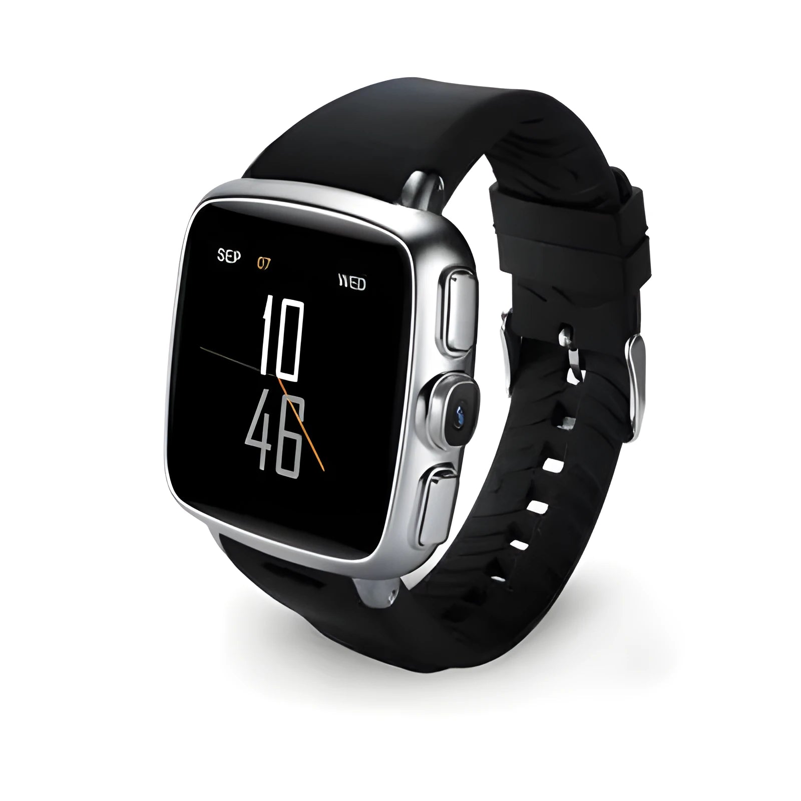 Z01 smart watch in black or white with a 1.54-inch touchscreen on a wrist.