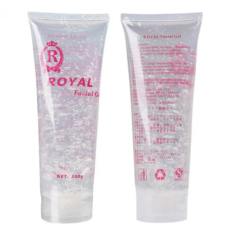 300ml conductive gel bottle for skin rejuvenation instruments with collagen and hyaluronic acid