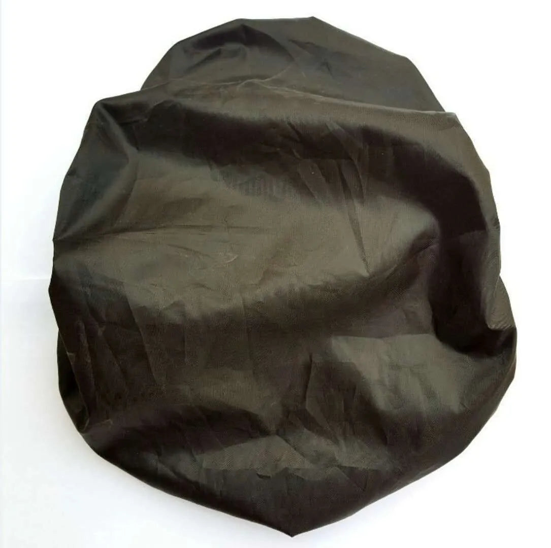 Bicycle saddle cushion with soft silicone padding and waterproof cover, includes wrench and tyre repair kit