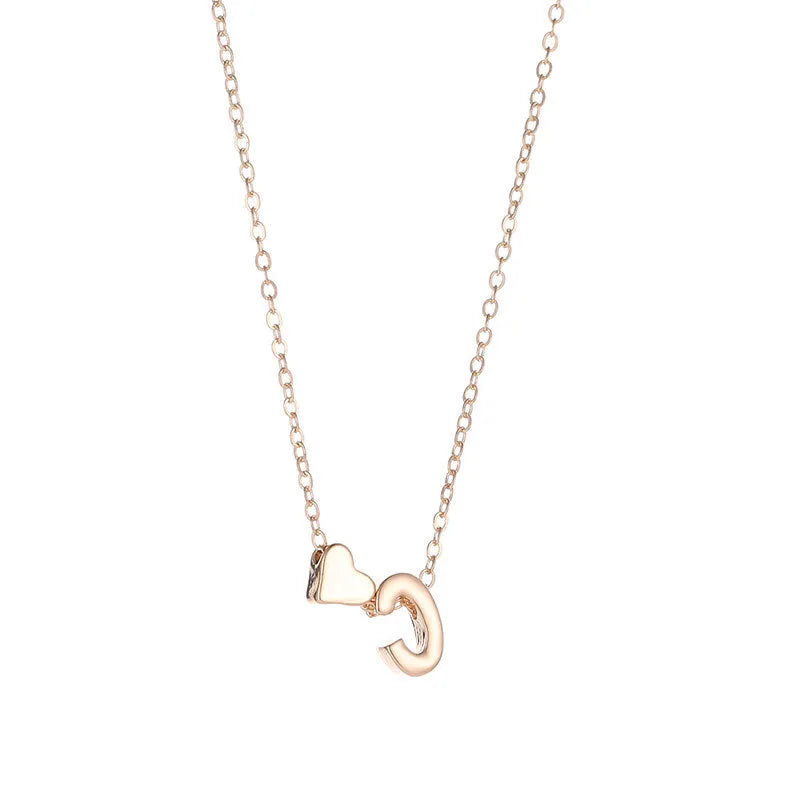 Set of 26 English alphabet alloy charm pendants in gold and silver electroplated finish