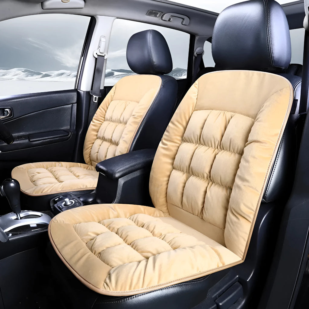 Car seat cushion autumn winter thick short plush single seat mat pad 50cm width 125cm length