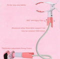 Extended 1.05 metre feeding bracket with adjustable arm for hands-free baby bottle support