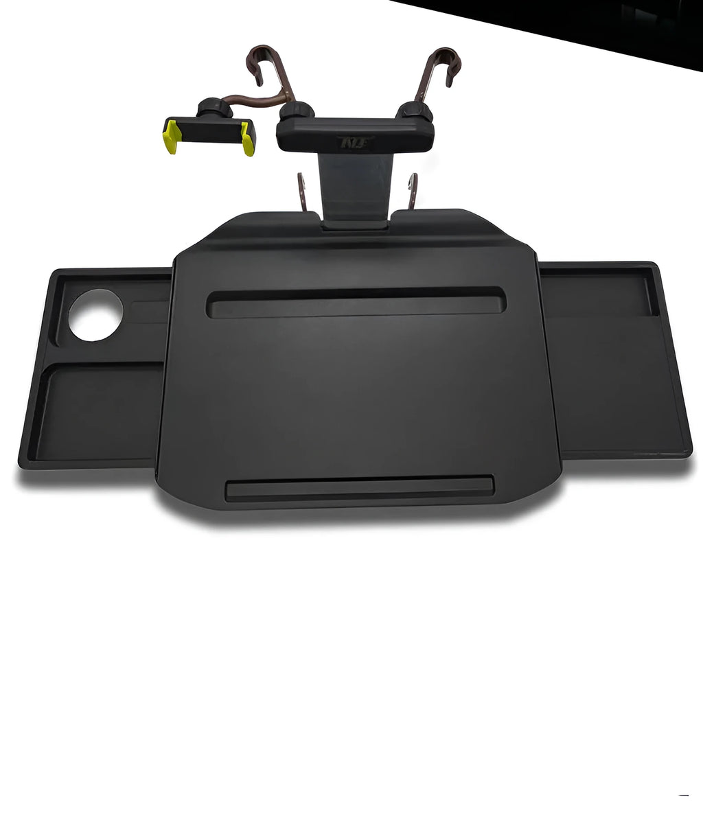 Child car study desk with ABS hook laptop holder and mobile phone holder on car steering wheel
