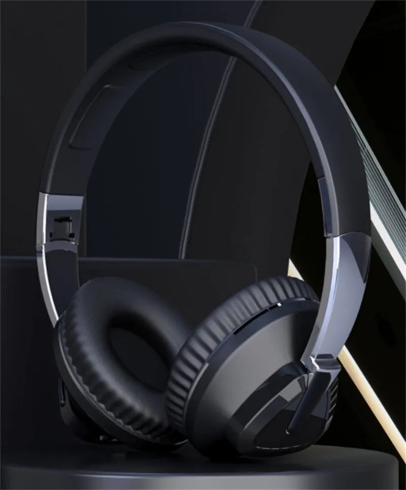 H3 wireless subwoofer headset with all-inclusive ear cups in black, white, blue, or khaki colours